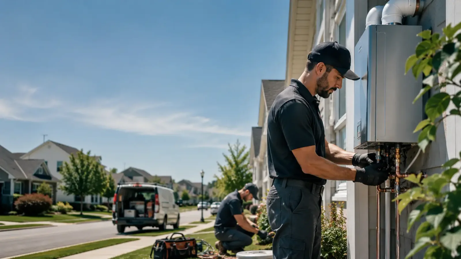 Tankless Water Heater Installation in Ridgefield, CT